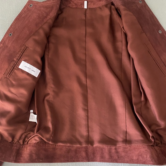 Women's Suede Jacket - Rich Brown - Picture 2 of 7